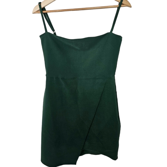 Nookie Billie Dress Size Medium Khaki Green Mini - Picture 2 of 9